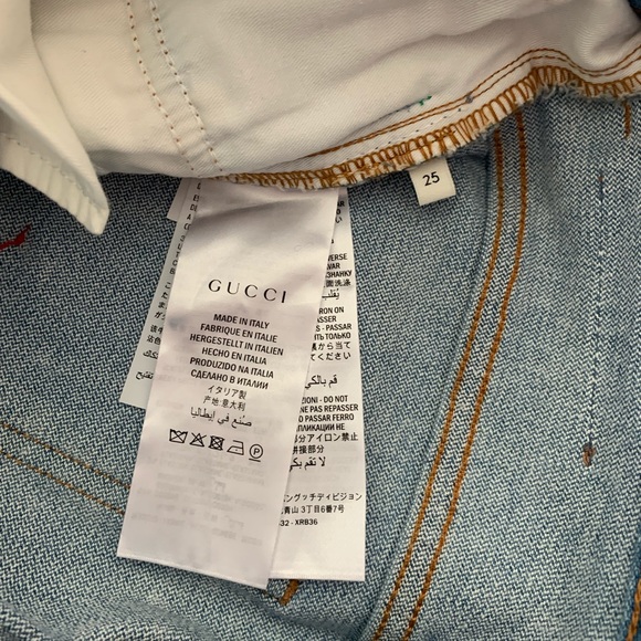 Gucci Web Flare Jeans - Picture 5 of 9